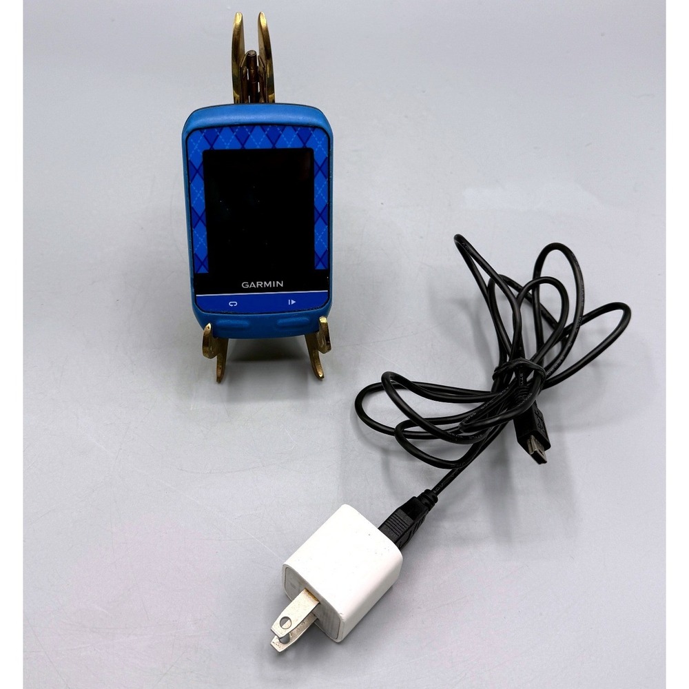 Garmin Edge 510 GPS Bike Computer White & Blue with Charger